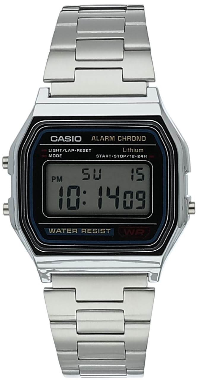 Casio Unisex-Adult Quartz Watch Silver