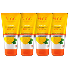 VLCC Anti Tan Sun Screen Lotion - Spf 25 Pa - 150Ml X 2 (300 Ml, (Pack Of 2), Helps In Protection Against Sun Damage, With Niacinamide & Kojic Acid - Normal)