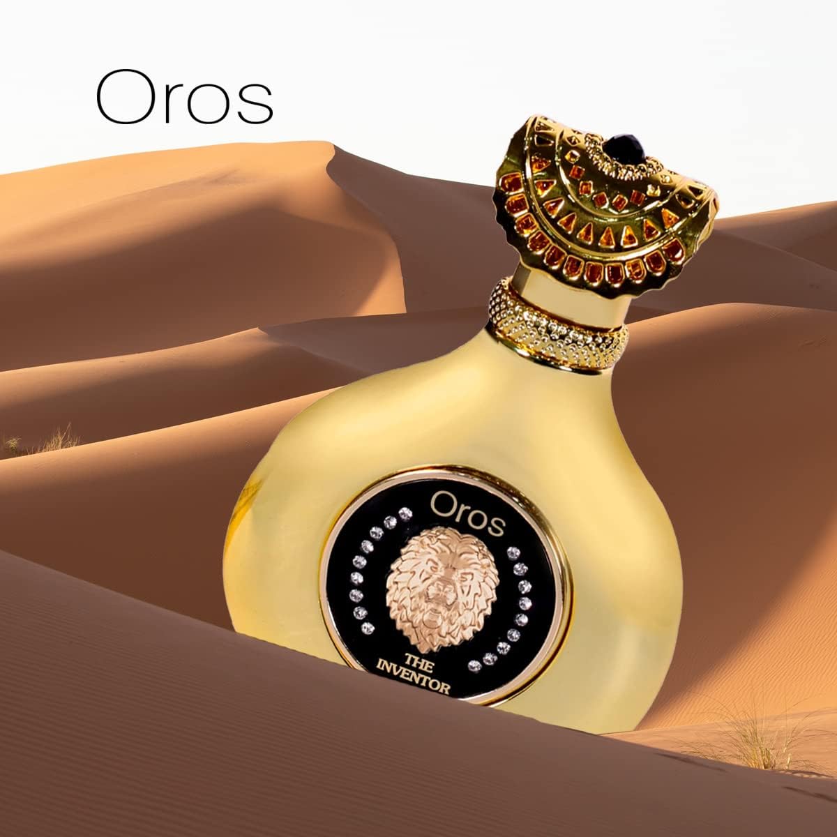 Armaf Perfumes Oros The Inventor Black Made with Crystal From Swarovski Eau De Parfum 85ml / 2.9 fl. oz Fragrance