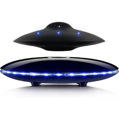 RUIXINDA Magnetic Levitating Bluetooth Speaker, Levitating UFO Speakers with LED Lights, 360 Degree Rotation, Wireless Floating Speakers for Home Office Decor Cool Tech Gadgets, Creative Gifts