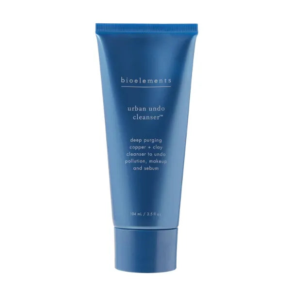 Bioelements Urban Undo Cleanser, Deep-Purging Copper & Clay Cleanser for All Skin Types, Vegan, Gluten Free, Never Tested on Animals - 3.5 fl oz