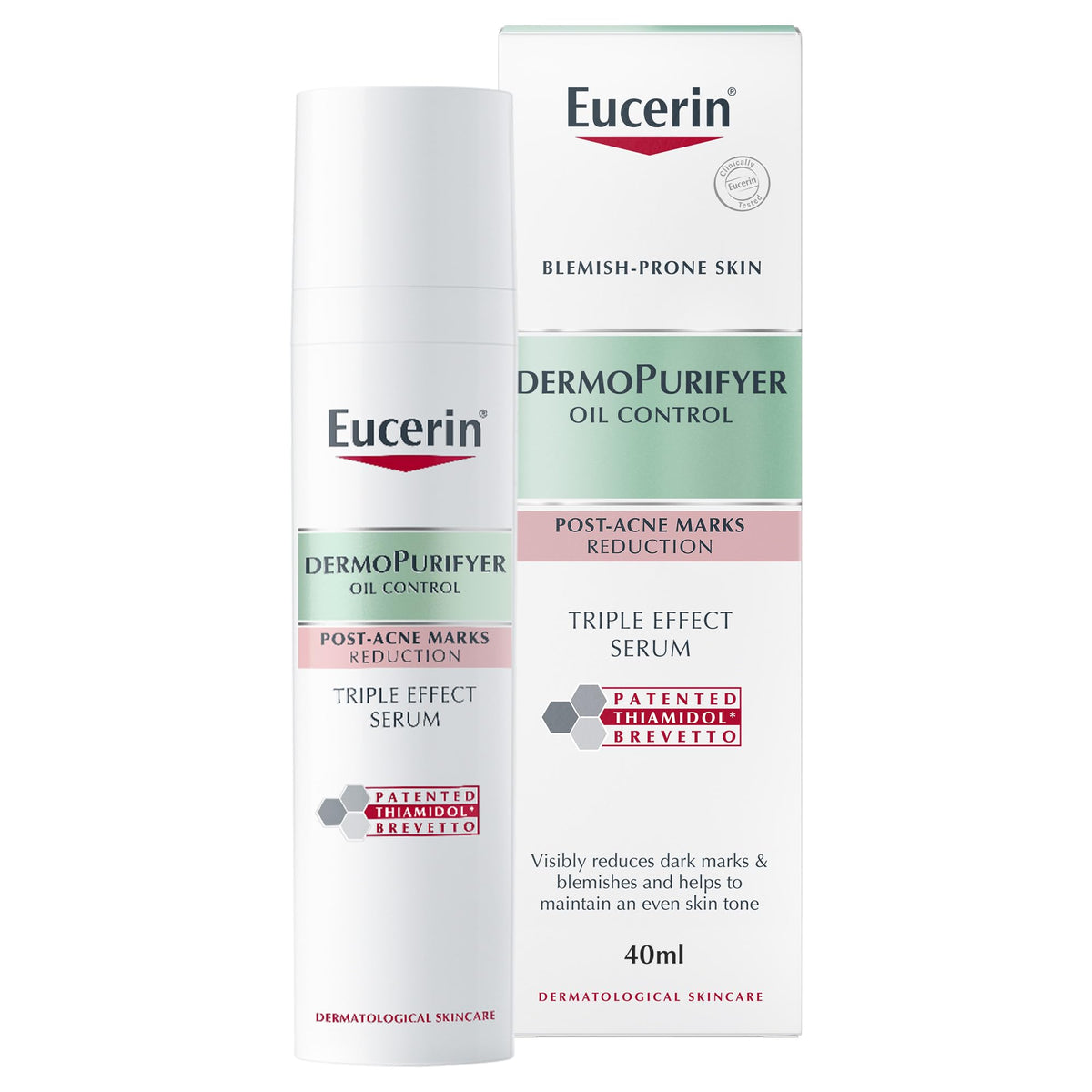 Eucerin Dermo Purifyer Oil Control Triple Effect Serum For Post Acne Marks - 40ml