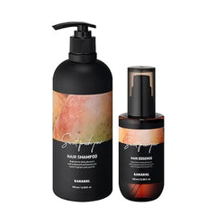 BANANAL Perfumed Hair Shampoo & Essence Set Frizz Control, Shine & Damage Care Botanical Oils, Keratin & Amino Acids Sulfate Free Sweet Fresh Pear Scent Korean Hair Scalp Care