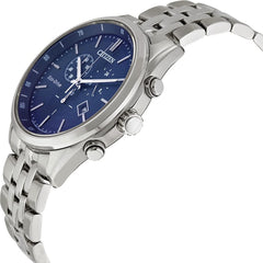 CITIZEN Men's Chronograph Eco-Drive Watch with a Stainless Steel Band