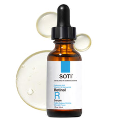 Soti 2.5% Retinol Serum, Formulated in USA! Reduces Wrinkles, Age Spots, Post-Acne Marks. Stimulates Collagen, Firm Skin, Anti Aging with Hyaluronic Acid, Niacinamide