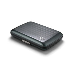 Aluminium Smart Case V2 Wallet - Metal Clasp - RFID Blocking Card Holder - Holds up to 10 Cards and Banknotes - Aluminum Platinium