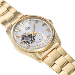 Orient New Automatic White Dial Stainless Steel Men's Watch Made in Japan RA-AR0007S