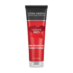 John Frieda Radiant Red Boosting Conditioner, Moisturizes and Enhances Tones with Pomegranate Extract and Vitamin E for Natural or Color-Treated Hair, 8.25 oz