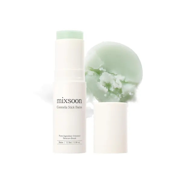 mixsoon Centella Stick Balm 0.40 oz / 11.5g Caming Balm Soothing Care for Sensitive Skin Korean Glass Skin Care