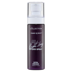 Collection Cosmetics Primed & Ready All Night Long Setting Spray, Long Lasting Ultra Strong Hold, Matte Finish