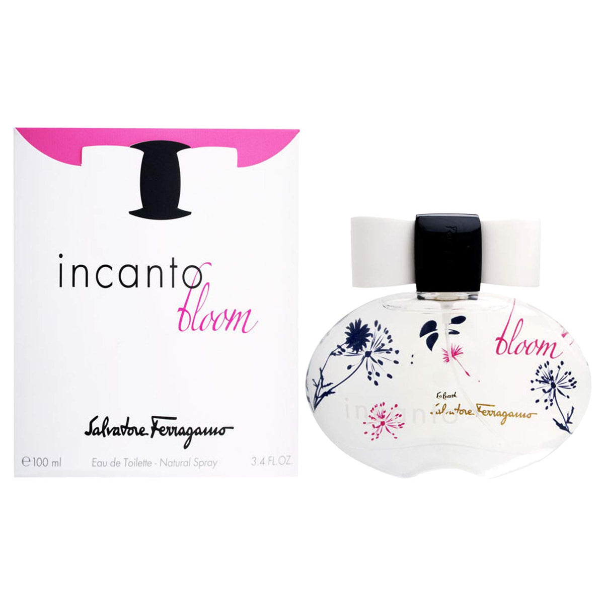 Salvatore Ferragamo Incanto Bloom For Women -Eau De Toilette 100 Ml-
