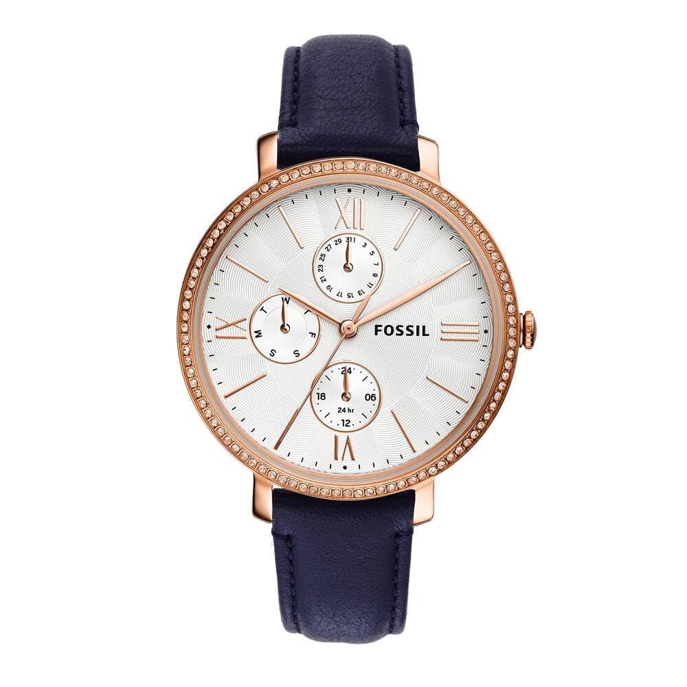 Fossil JACQUELINE MULTIFUNCTION WOMENS WATCH ES5096, ROSE GOLD