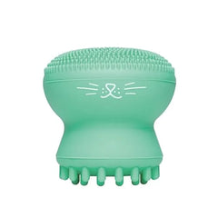 I Dew Care Cleansing Tool Pawfect Face Scrubber 3 in 1 Cute Silicone Pore Cleanser, Exfoliator, and Massager with Sponge