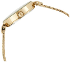 Anne Klein Women's Premium Crystal Accented Mesh Bracelet Watch