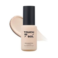 TOUCH IN SOL Airbrushed Primer SPF 40 – Makeup Primer with Sun Protection, Smooth Blurring Base with Broad Spectrum SPF, Lightweight Hydrating Formula, Korean Makeup (1.01 fl oz)