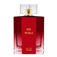 RAYAN Oud Petals Women Perfume – Rose Garden on Musk and Oud Eau De Parfum - Long Lasting Perfume for Women – Bergamot, Rose, Arabian Jasmine, Musk, & amp Oud - Ideal Gift for All Occasions - 100mL