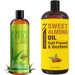 Seven Minerals Cold Pressed Sweet Almond Oil & Aloe Vera Gel
