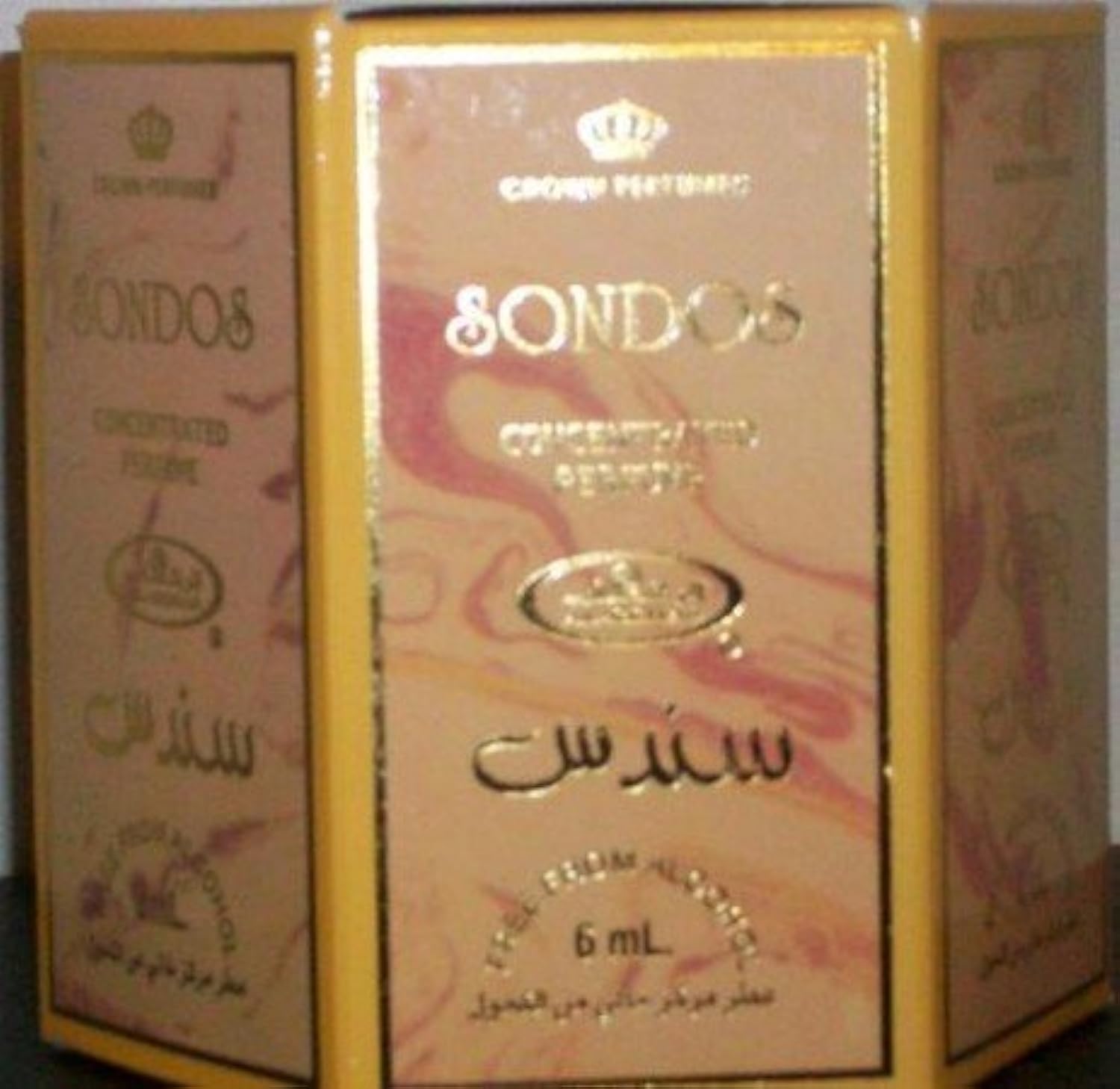 Sondos - 6 ml (.2 oz) Perfume Oil by Al Rehab - 6 Pack