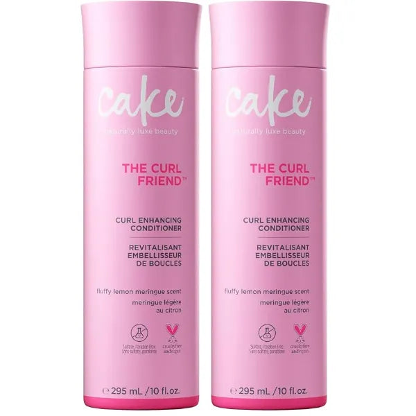 Cake Beauty The Curl Next Door Curl Enhancing Conditioner, 10 Ounce (Pack of 2)