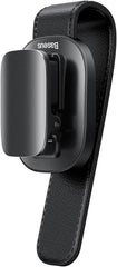 Baseus Car Sunglass Spectacles Holder Eyeglasses Storage Fastener Hanger Sun Visor Case for all Cars, SUVs, Trucks (Universal Black)