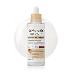 Dr.Melaxin Peel Shot Glow White Rice Peeling Ampoule, Soft Exfoliating Face and Body Scrub Dead Skin Cells Remover for All Skin Types korean skin care 80ml
