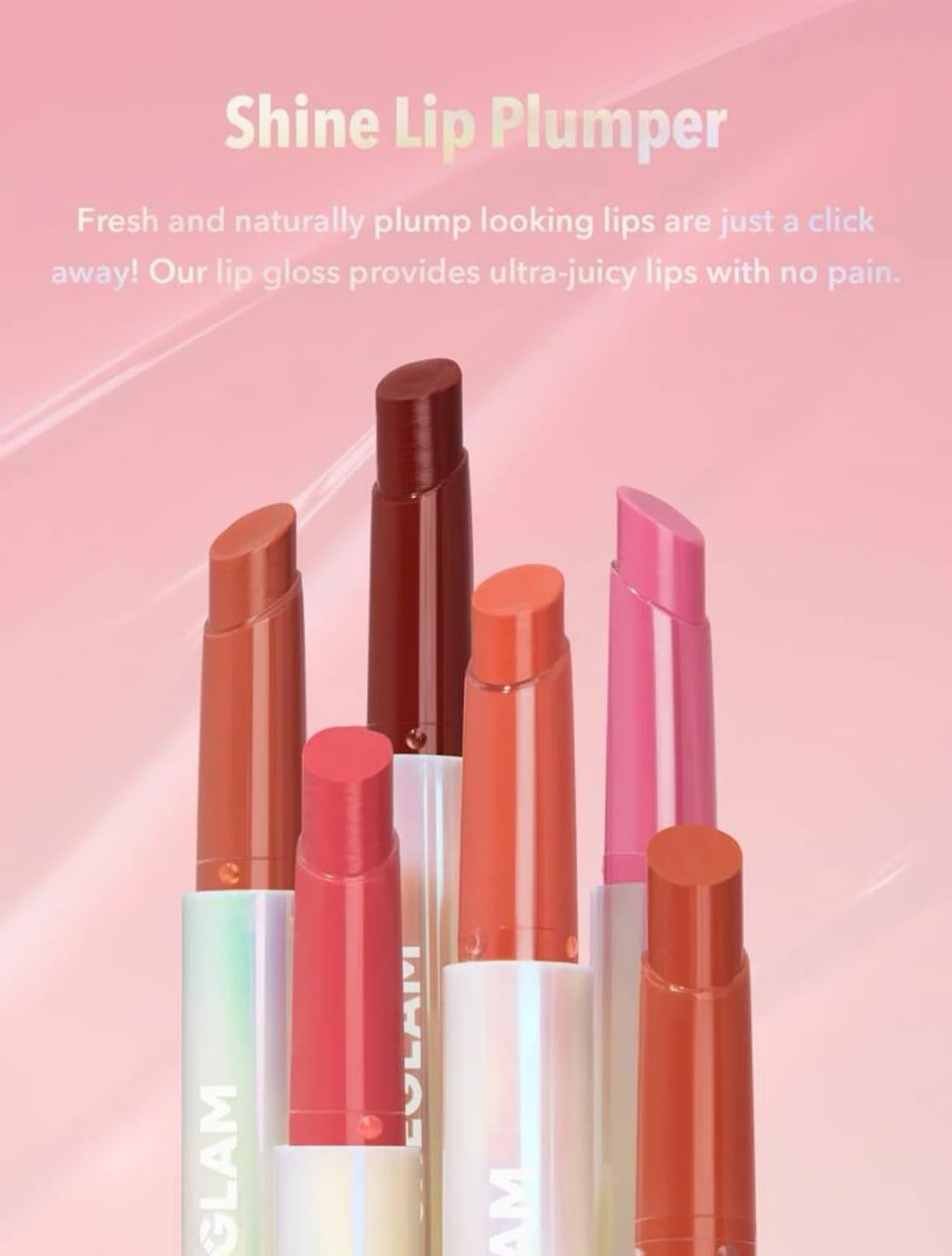 SHEGLAM Makeup - Pout-Perfect Shine Lip Plumper - Moisturizing Plumping Solid Lip Gloss Non-Stick Nourishing (Sepia Kiss)