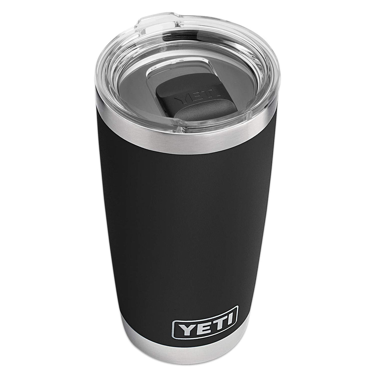 YETI Rambler 20 oz Tumbler, Stainless Steel, Vacuum Insulated with MagSlider Lid - Black