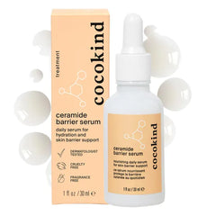 Cocokind Ceramide Barrier Serum, Hydrating Serum to Reduce Dryness, All Skin Types including Sensitive Skin, Fragrance Free, Cruelty Free