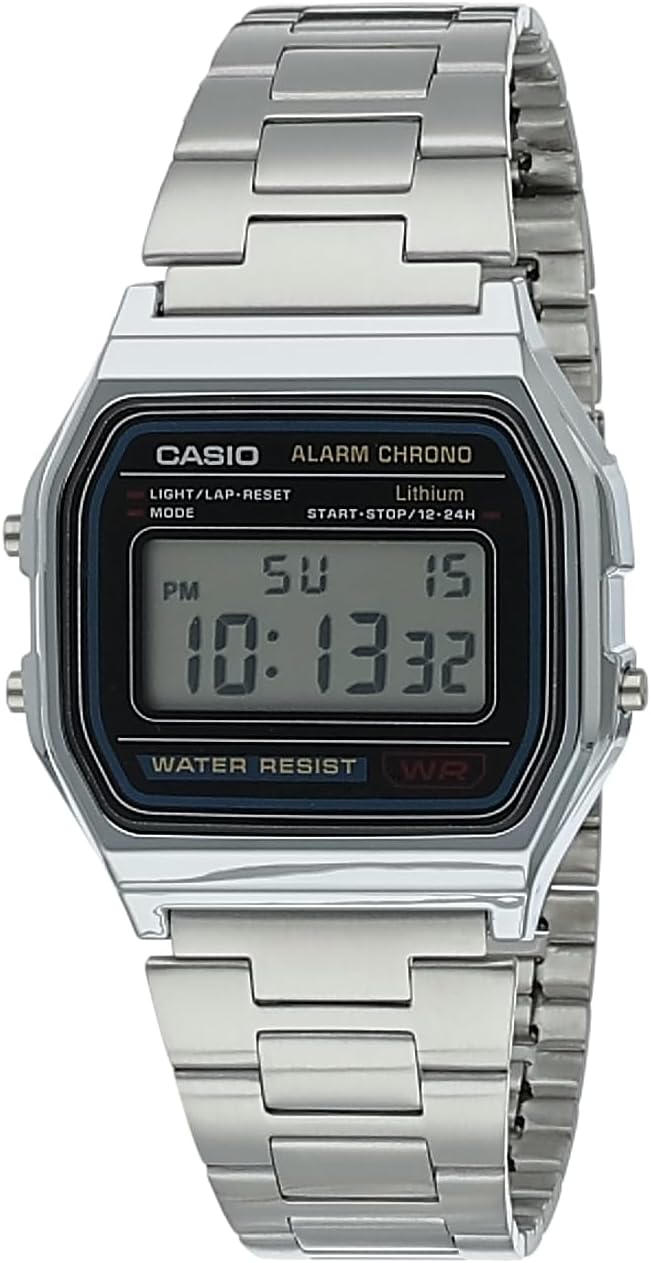 Casio Unisex-Adult Quartz Watch Silver