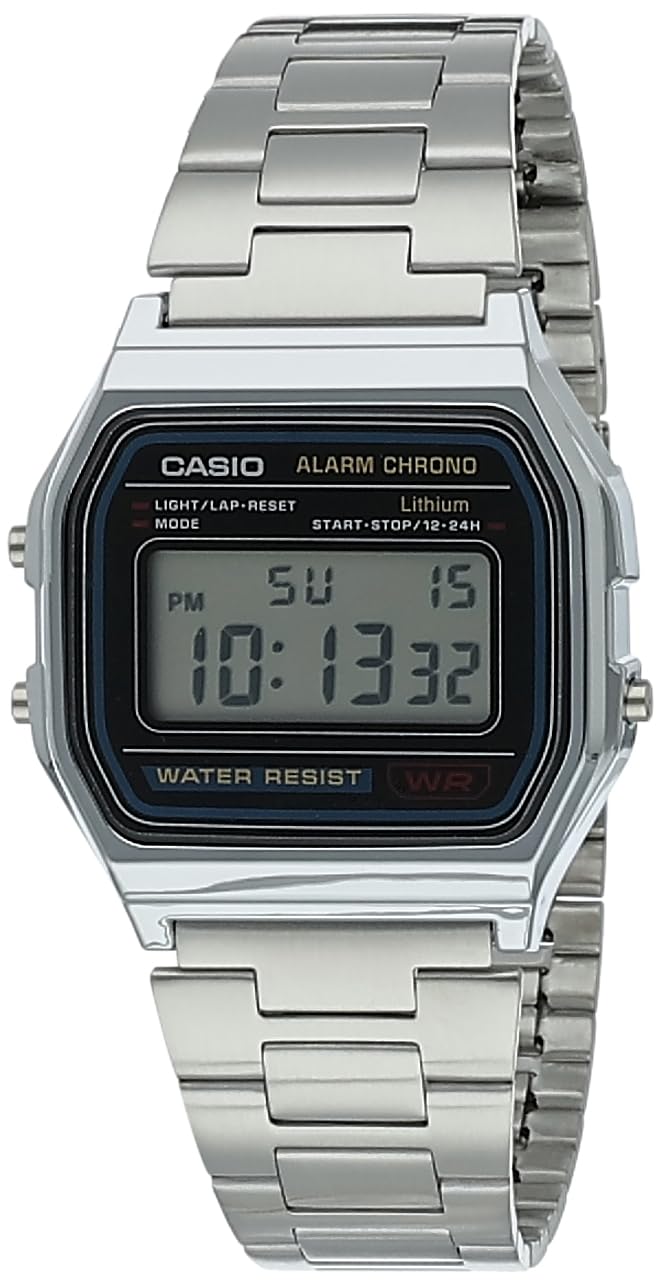 Casio Unisex-Adult Quartz Watch Silver