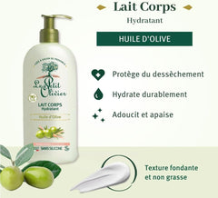 Le Petit Olivier Moisturizing Body Lotion - Olive Oil - Light, Non-Greasy Texture - Enriched With Glycerin - Nourishes And Moisturizes - Skin Is Soft And Silky - For Normal To Dry Skin - 8.4 Oz