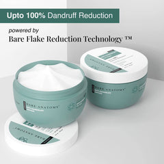 Bare Anatomy EXPERT Anti-Dandruff Hair Mask Targets Oily Scalp And Sheds Dry Flakes - 250g