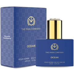 The Man Company Ocean Perfume For Men | Premium Luxury Long Lasting Fragrance Spray | Eau De Perfume 30ml (Pack Of 1)