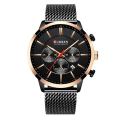 CURREN 8340 Man Watch Man Sport Watch Man Waterproof Outdoor Wristwatch Man Watch Man Chronograph Quartz Business Watch Male Watch for Men