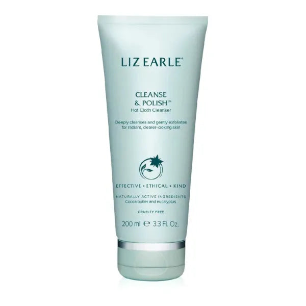 Liz Earle Cleanse & Polish Face Wash - Gentle Facial c with Moisturizing & Calming Ingredients - Boosts Hydration and Reveals Instant Radiance (200ml)