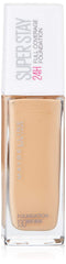 Maybelline New York Super Stay 24H Full Coverage Liquid Foundation, Buff Beige 130, 30ml