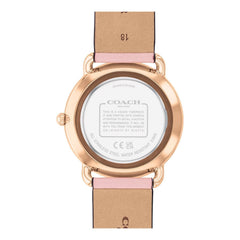 COACH WOMEN'S ROSE GOLD DIAL PINK CALFSKIN STRAP WATCH - 14504288