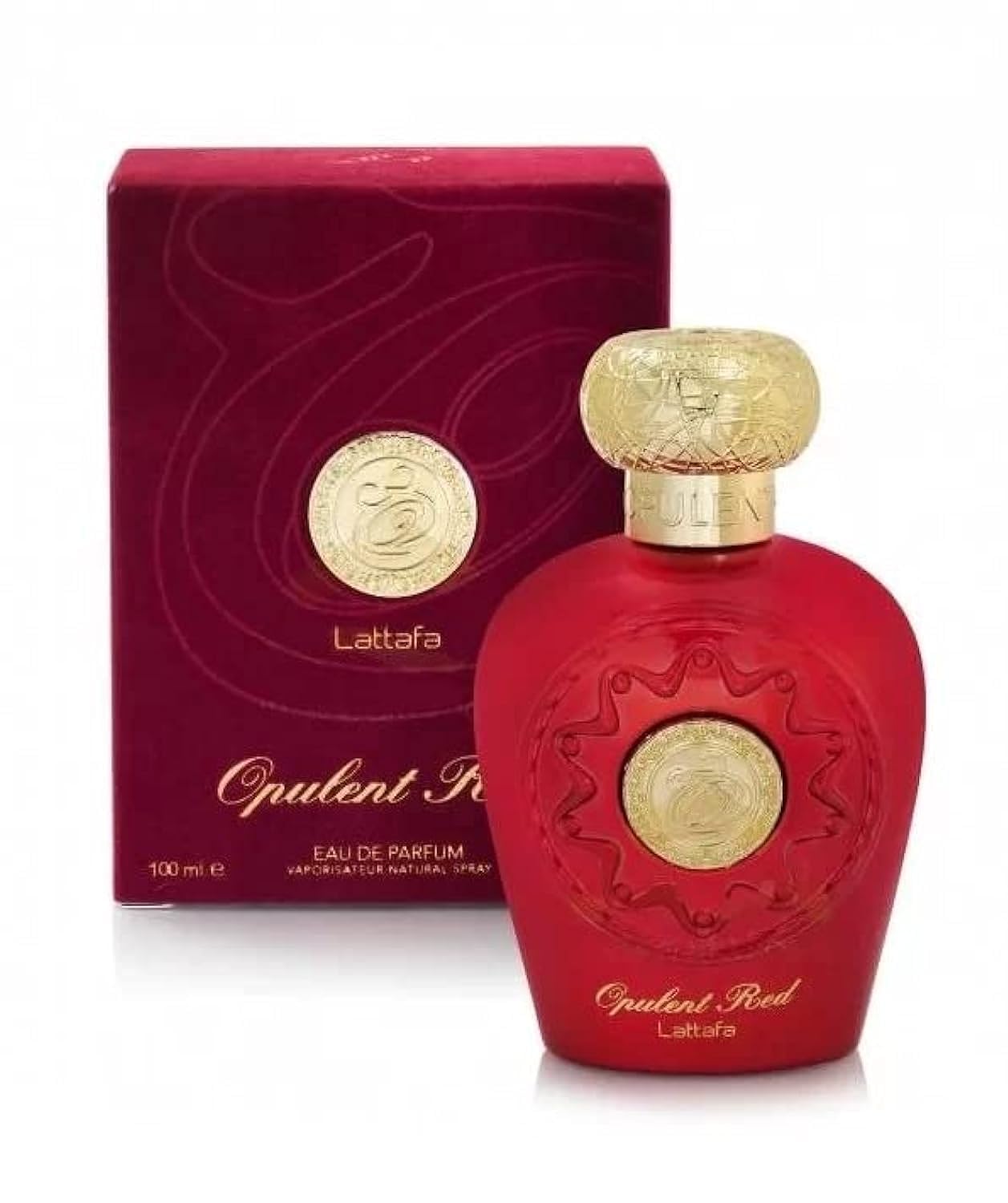 Lattafa Opulent Red Oud Eau de Parfum Spray for Her - 100 ml