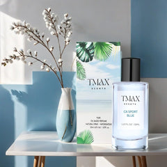 Tmax Scents CA Sport Blue - 50ml Aromatic Citrus - Fresh Spicy Scent With Pineapple, Bergamot, and Musk.