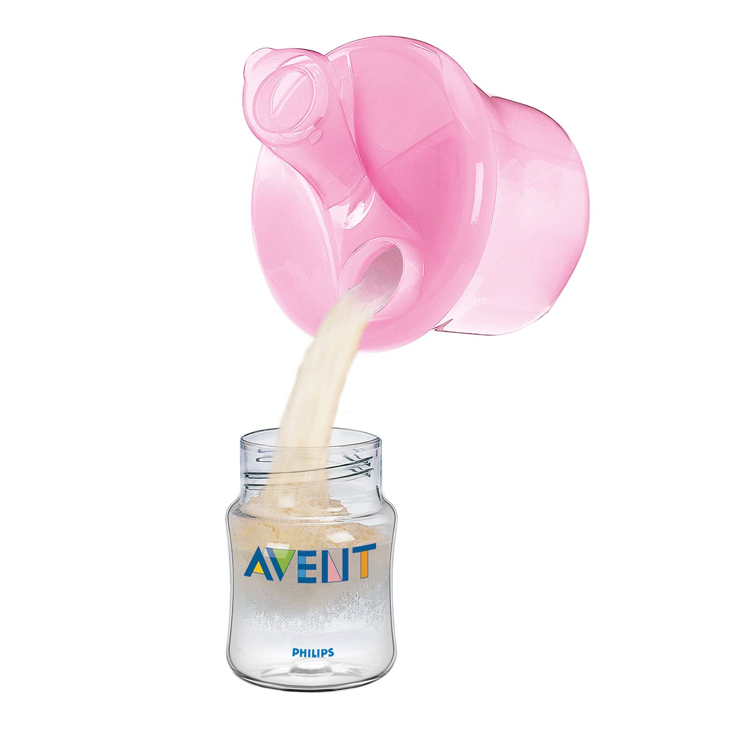 Philips Avent Milk Powder Dispenser - Pink - Scf135/07