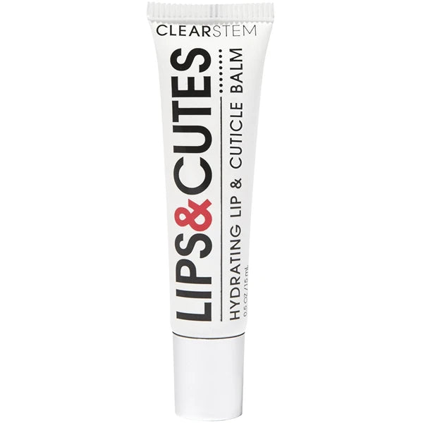 CLEARSTEM LIPS&CUTES Lip Balm & Cuticle Care - Lip & Cuticle Balm Essentials for Daily Soothing & Nourishing Routine