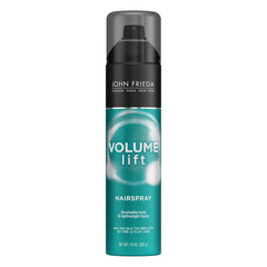 John Frieda Volume Lift Hairspray with Airsilk Technology for Fine or Flat Hair, Adds Long-Lasting Body and Fullness to Fine, Thin Hair, 10 oz