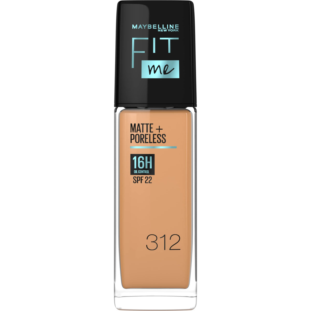 Maybelline New York New York Fit Me Matte & Poreless Foundation 16H Oil Control with SPF 22-312
