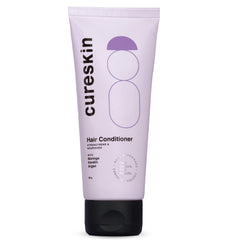 Cure Skin Keratin Smooth Conditioner with Moringa, Keratin & Argan | Strengthens & Nourishes, 80g (Pack of 1)