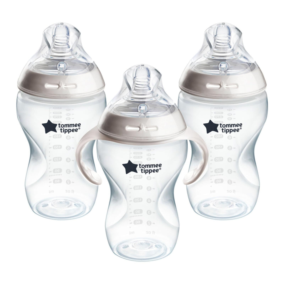 Tommee Tippee Closer to Nature Added Cereal Baby Bottle, Y-cut Bottle, BPA-free (11oz, 3 Count)