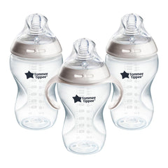 Tommee Tippee Closer to Nature Added Cereal Baby Bottle, Y-cut Bottle, BPA-free (11oz, 3 Count)