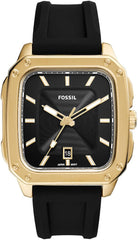 Fossil Multifunction Watch Man Inscription classic code FS5981, Black, strap