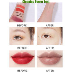 50Pcs Makeup Remover Wipes, Disposable Portable Makeup Remover Cleansing Wipes Alcohol-Free, Travel Size Pre, Removes Dirt and Makeup