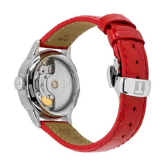 Tissot Analogue Classic Red Strap Women's Wrist Watches - T099.207.16.118.00