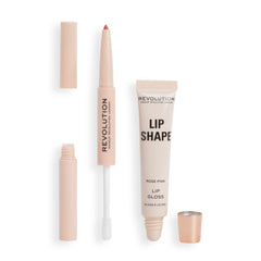 Makeup Revolution Lip Lift Kit Rose Pink